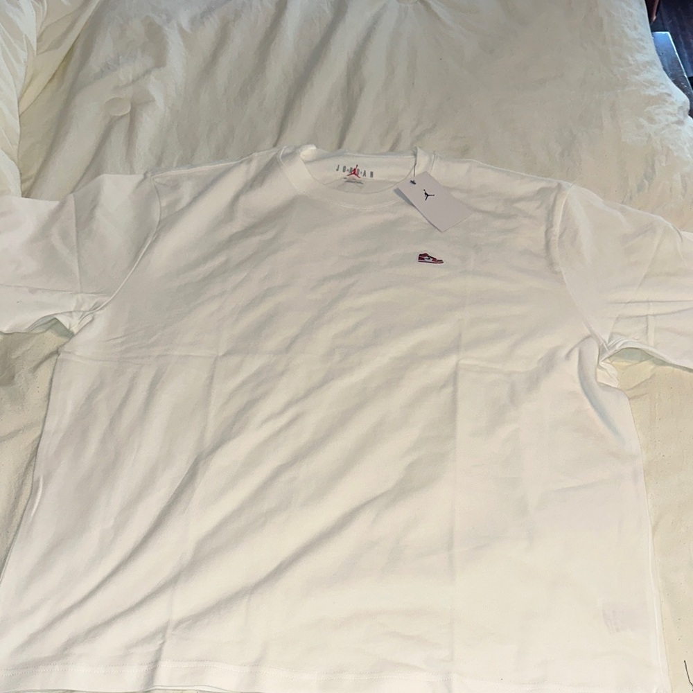 Jordan White Short Sleeve Tee